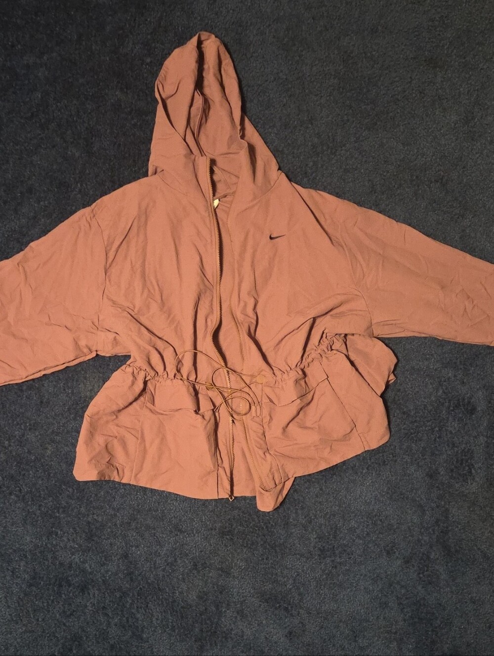 Nike Women’s Dusty Rose Hooded Utility Jacket